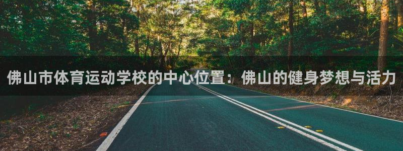 3377体育官网下载平台假的吗是真的吗：佛山市体育运