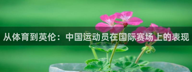 3377体育官网下载娱乐：从体育到英伦：中国运动员在