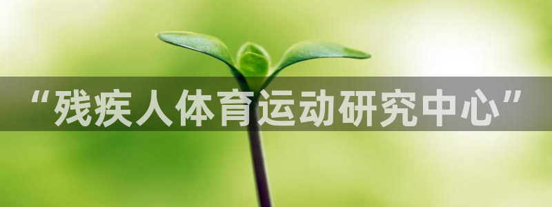  3377体育提款容易通过吗为什么：“残疾人体育运动研究中心”