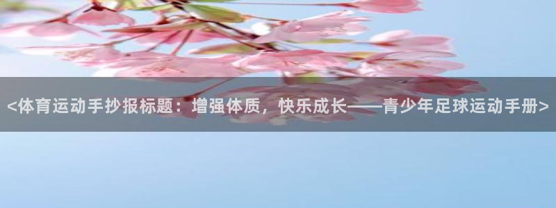 3377体育是哪的：<体育运动手抄报